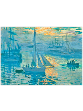 Monet Gündoğumu (Deniz) - Art Print